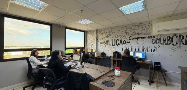 Conjunto Comercial / Sala para alugar, 47m² no Vila Belvedere, Americana
