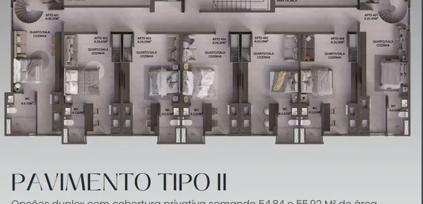 Cobertura com 1 Quarto à venda, 55m² no Intermares, Cabedelo