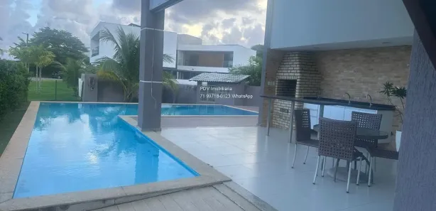 Casa de Condomínio com 4 Quartos para alugar, 1000m² no Busca Vida (Abrantes), Camaçari