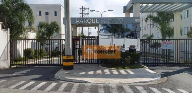 Apartamento com 2 Quartos para alugar, 43m² no Parque Santa Rosa, Suzano