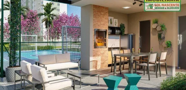 Apartamento com 2 Quartos à venda, 49m² no Guaribas, Eusébio