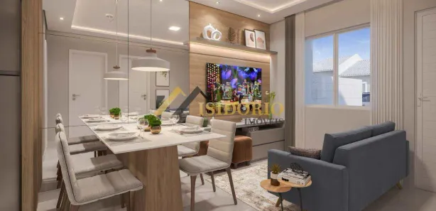 Casa de Condomínio com 2 Quartos à venda, 39m² no Iguaçu, Fazenda Rio Grande