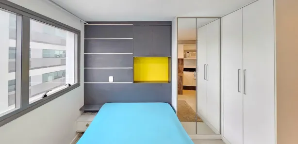 Flat com 1 Quarto à venda, 38m² no Enseada, Guarujá