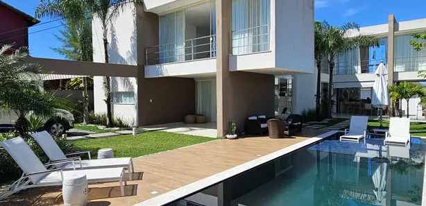 Casa de Condomínio com 4 Quartos à venda, 480m² no Busca Vida (Abrantes), Camaçari