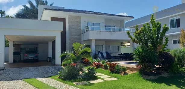 Casa de Condomínio com 4 Quartos à venda, 400m² no Boa União (Abrantes), Camaçari