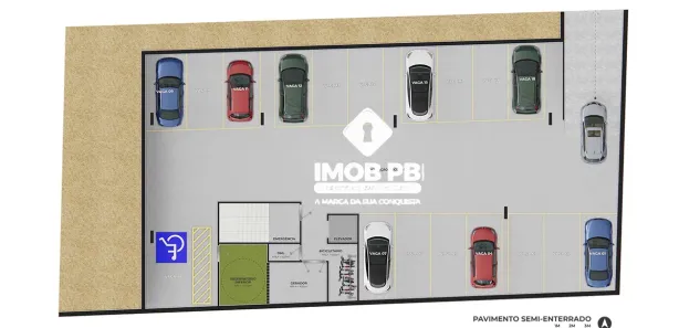 Apartamento com 1 Quarto à venda, 31m² no Jardim Oceania, João Pessoa