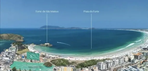 Flat com 1 Quarto à venda, 42m² no Centro, Cabo Frio
