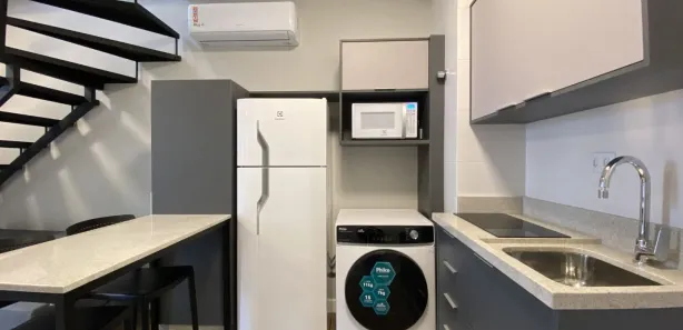 Apartamento com 1 Quarto para alugar, 55m² no Centro, Curitiba