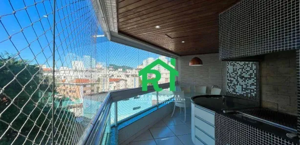 Apartamento com 3 Quartos à venda, 100m² no Jardim Las Palmas, Guarujá