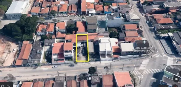 Terreno / Lote / Condomínio para alugar, 275m² no Jardim Pedroso, Mauá