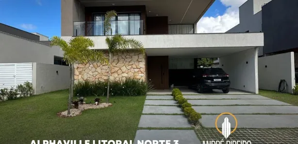 Casa de Condomínio com 4 Quartos à venda, 273m² no Alphaville (Abrantes), Camaçari