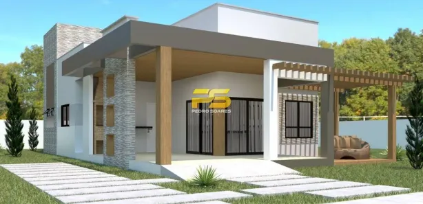 Casa de Condomínio com 3 Quartos à venda, 175m² no Chã do Lindolfo, Bananeiras