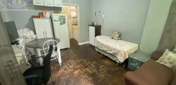 Kitnet com 1 Quarto à venda, 24m² no José Menino, Santos