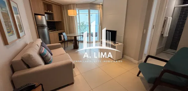 Flat com 1 Quarto para venda ou aluguel, 45m² no Pompéia, Santos