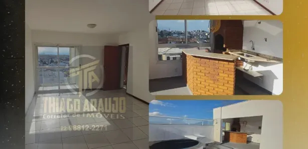 Cobertura com 4 Quartos para alugar, 156m² no Riviera Fluminense, Macaé