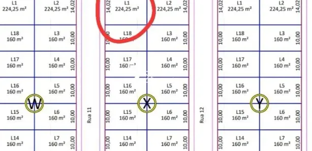 Terreno / Lote / Condomínio à venda, 224m² no Jardim do Sol, Resende
