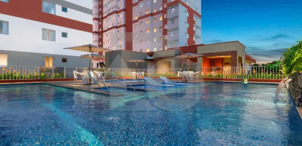 Apartamento com 2 Quartos à venda, 44m² no Costa Paradiso, Barra dos Coqueiros