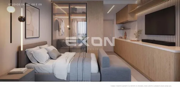 Flat com 2 Quartos à venda, 59m² no Novo Mundo, Curitiba