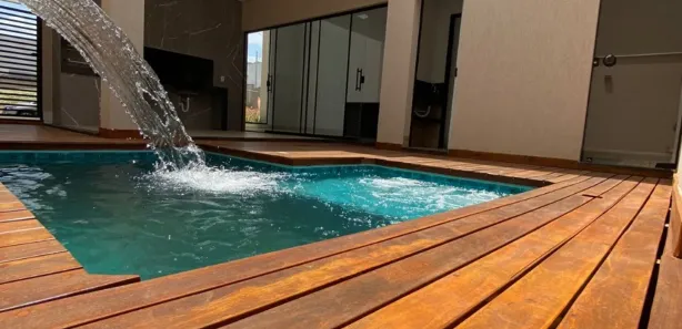 Casa de Condomínio com 3 Quartos à venda, 158m² no Jardins Bolonha, Senador Canedo