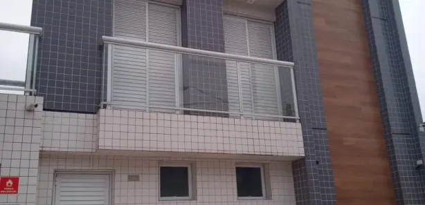 Casa com 2 Quartos para alugar, 50m² no Parque São Vicente, São Vicente