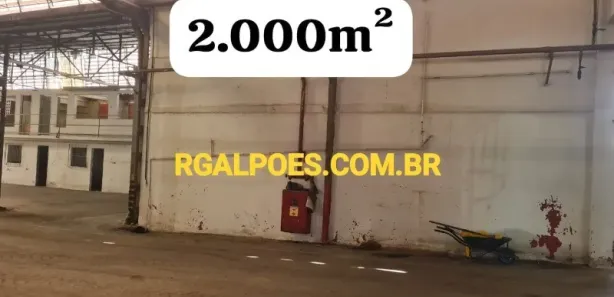Galpão / Depósito / Armazém para alugar, 2000m² no Santa Amélia, Belford Roxo