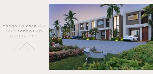Casa de Condomínio com 3 Quartos à venda, 100m² no Buraquinho, Lauro de Freitas