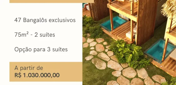 Casa com 2 Quartos à venda, 75m² no Barra Grande, Maragogi