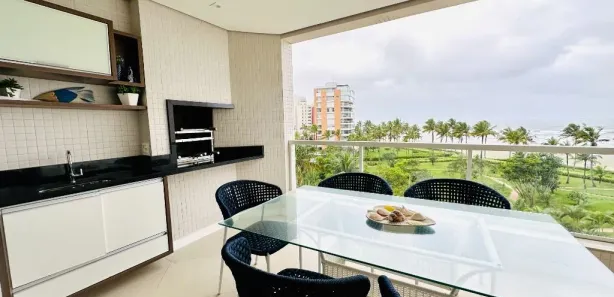 Apartamento com 3 Quartos para alugar, 147m² no Riviera, Bertioga