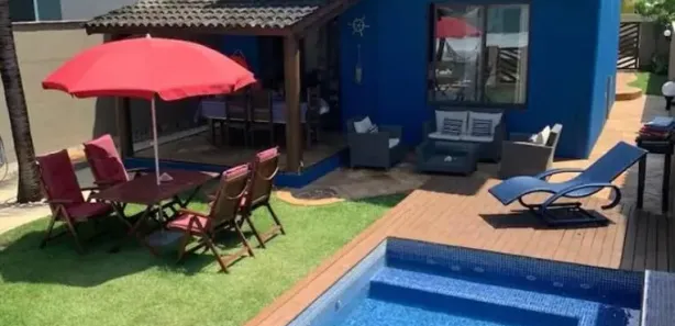 Casa de Condomínio com 4 Quartos à venda, 300m² no Arembepe (Abrantes), Camaçari