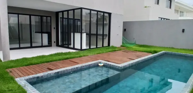 Casa de Condomínio com 4 Quartos à venda, 397m² no Alphaville (Abrantes), Camaçari
