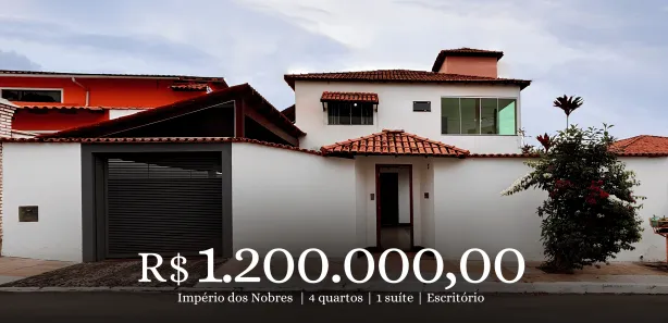 Casa de Condomínio com 4 Quartos à venda, 360m² no Condomínio Império dos Nobres, Brasília
