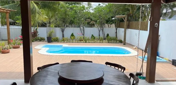 Casa de Condomínio com 3 Quartos para alugar, 190m² no Busca Vida (Abrantes), Camaçari