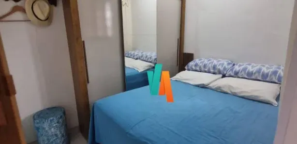 Flat com 1 Quarto para venda ou aluguel, 42m² no Loteamento Balneário Camburi, Caraguatatuba