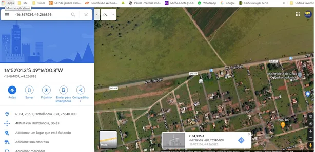 Terreno / Lote / Condomínio à venda, 360m² no , Hidrolândia
