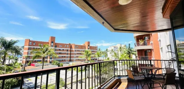 Apartamento com 3 Quartos para alugar, 117m² no Riviera, Bertioga