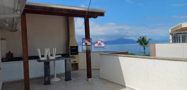 Cobertura com 3 Quartos para alugar, 132m² no Balneário Copacabana, Caraguatatuba