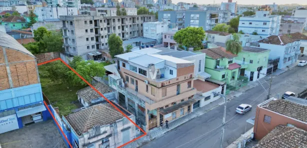 Terreno / Lote / Condomínio à venda, 572m² no Centro, Santa Maria