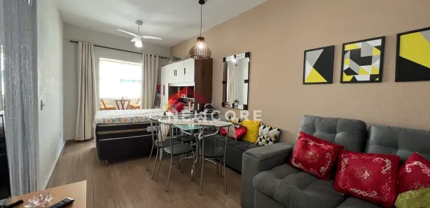 Flat com 1 Quarto à venda, 38m² no Canto do Forte, Praia Grande