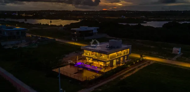 Casa de Condomínio com 8 Quartos à venda, 615m² no Alphaville (Abrantes), Camaçari