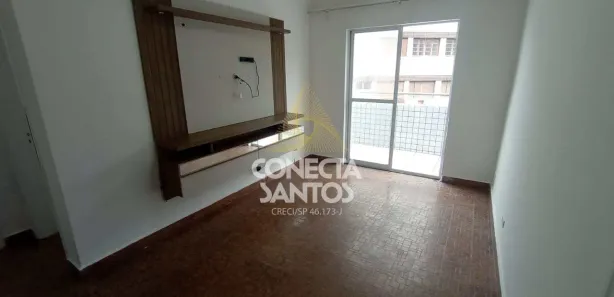 Apartamento com 3 Quartos para alugar, 80m² no Itararé, São Vicente
