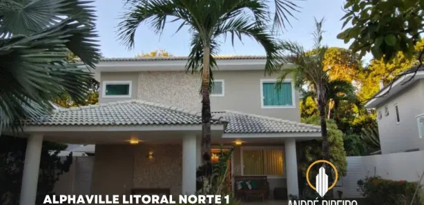 Casa de Condomínio com 4 Quartos para alugar, 250m² no Alphaville (Abrantes), Camaçari
