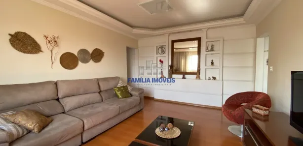 Apartamento com 3 Quartos para alugar, 105m² no Embaré, Santos