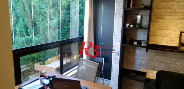 Flat com 1 Quarto para venda ou aluguel, 40m² no Itararé, São Vicente