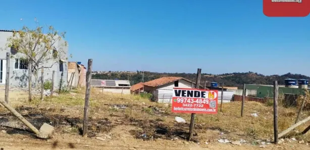 Terreno / Lote / Condomínio à venda, 514m² no Santa Maria, Vespasiano