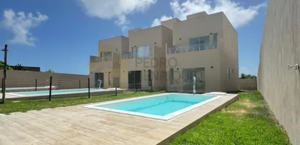 Casa de Condomínio com 3 Quartos à venda, 80m² no Barra do Jacuípe (Monte Gordo), Camaçari