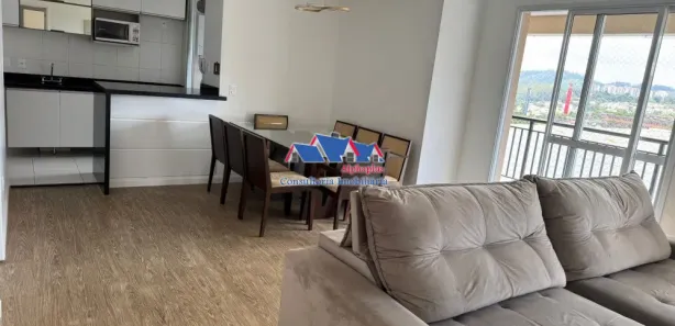 Apartamento com 3 Quartos para alugar, 109m² no Centro Comercial Jubran, Barueri