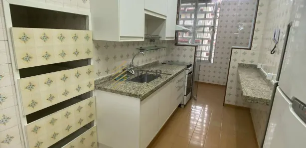 Apartamento com 3 Quartos para alugar, 120m² no Gonzaga, Santos