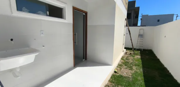 Casa de Condomínio com 3 Quartos à venda, 107m² no Arembepe (Abrantes), Camaçari