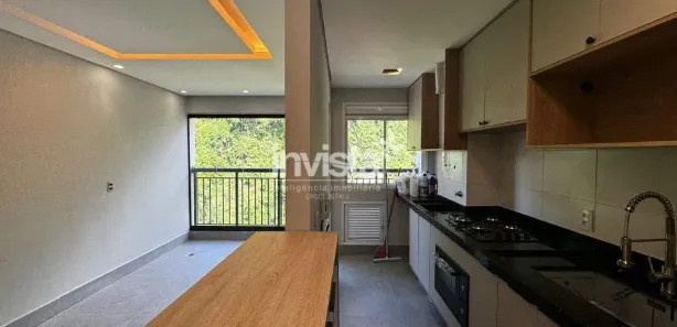 Apartamento com 2 Quartos para alugar, 62m² no Marapé, Santos