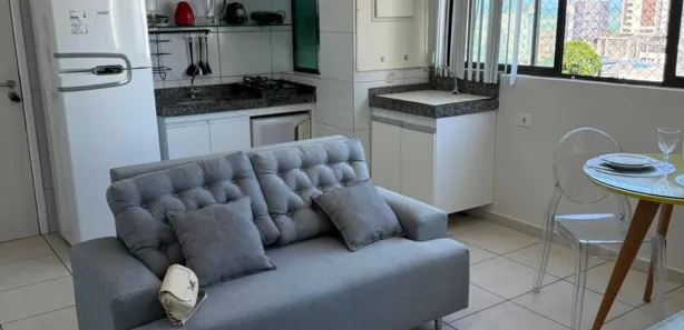 Flat com 1 Quarto para alugar, 35m² no Casa Caiada, Olinda